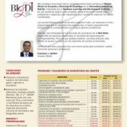 Master Oficial en Creación y Dirección de Empresas