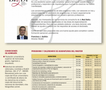 Master Oficial en Creación y Dirección de Empresas